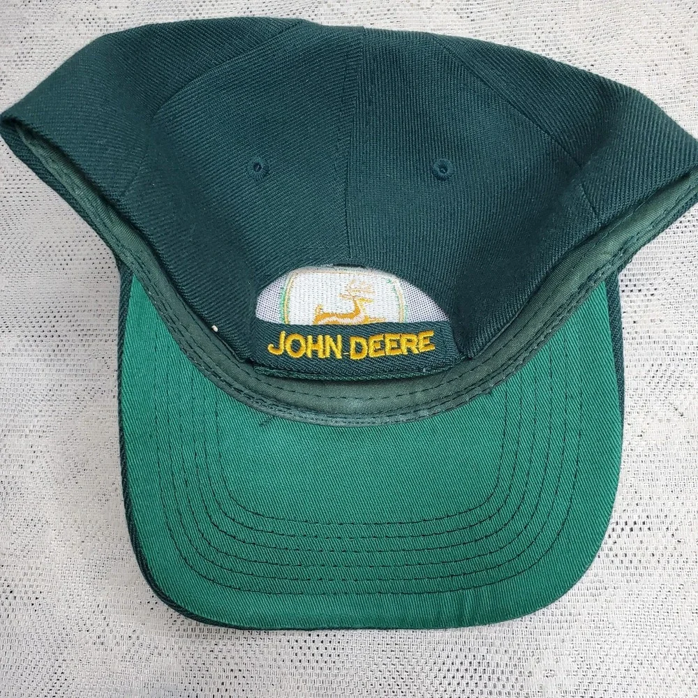 John deere hat cap Green Logo‎ Patch Embroidered 100% Cotton